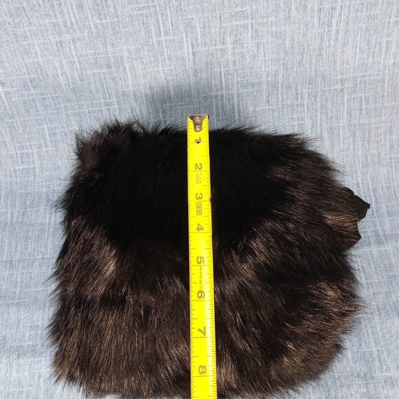 1940's Black Fox Fur Combination Muff and Purse - Picture 6 of 6